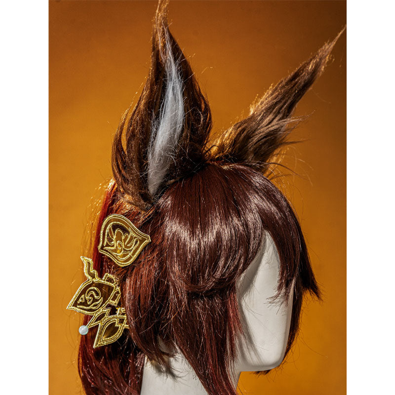 Game Honkai: Star Rail Tingyun Cosplay Costumes With Tail