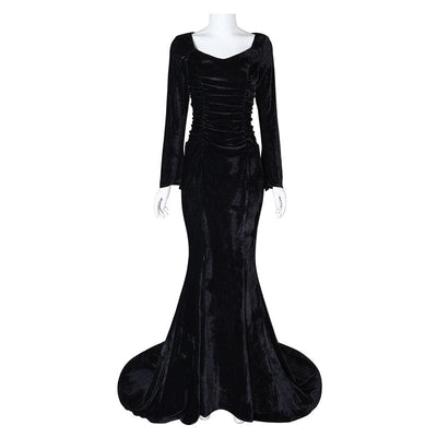 Widnesday Mordicia Dress Cosplay Costume