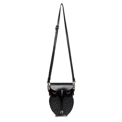 Punk Women's Snakeskin Patchwork Anchor Eagle Handbag Shoulder Bag Cosplay Props