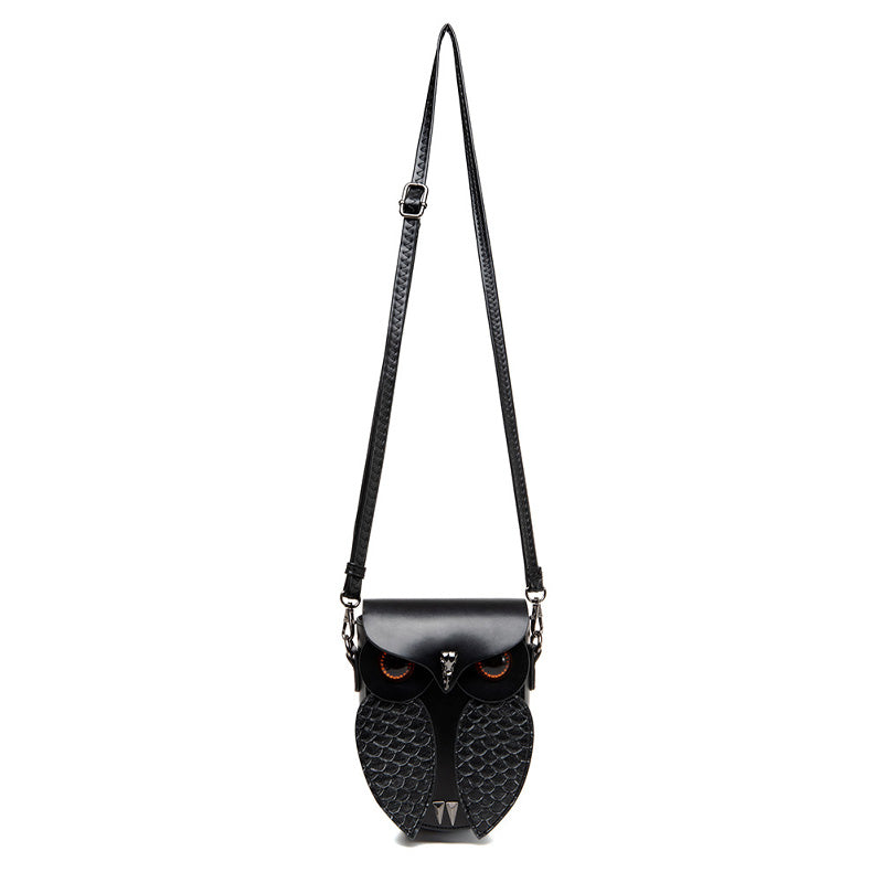 Punk Women's Snakeskin Patchwork Anchor Eagle Handbag Shoulder Bag Cosplay Props