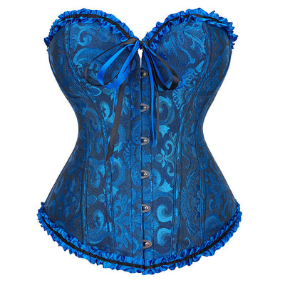 European Style Chest Support And Sexy Palace Corset Halloween Cosplay Costumes