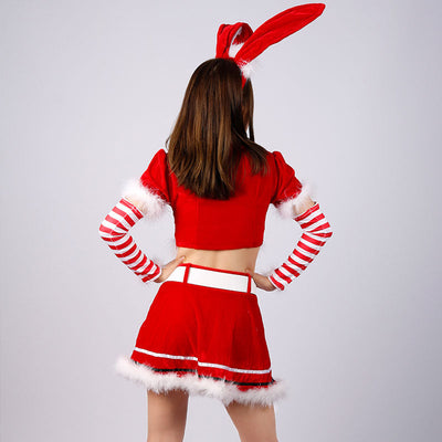 2022 New Christmas Bunny Girl Sexy Maid Costumes