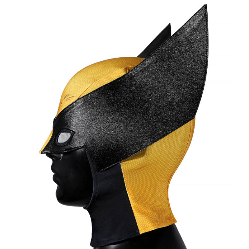 X-Men Wolverine Brown Ochre Suit Cosplay Costume
