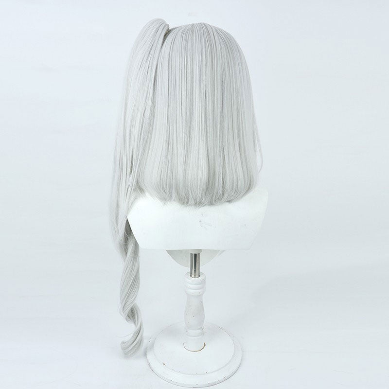 Virtual YouTuber NIJISANJI EN Pomu Rainpuff March 2023 Single Ponytail Cosplay Wigs