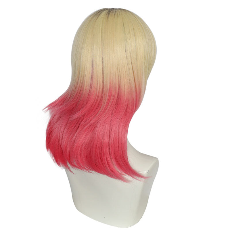 Spider-Man: Across The Spider-Verse Gwen Stacy Gradient Cosplay Wigs