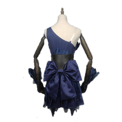 Game Identity V Coordinator Black Swan Matha Behamfil Cosplay Costume