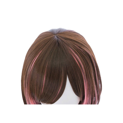 Virtual YouTuber Kizuna AI Short Brown Halloween Cosplay Wig