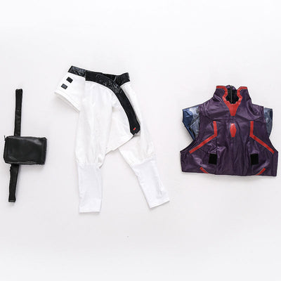 Game Cyberpunk: Edgerunners Lucyna Kushinada Purple Cosplay Costumes