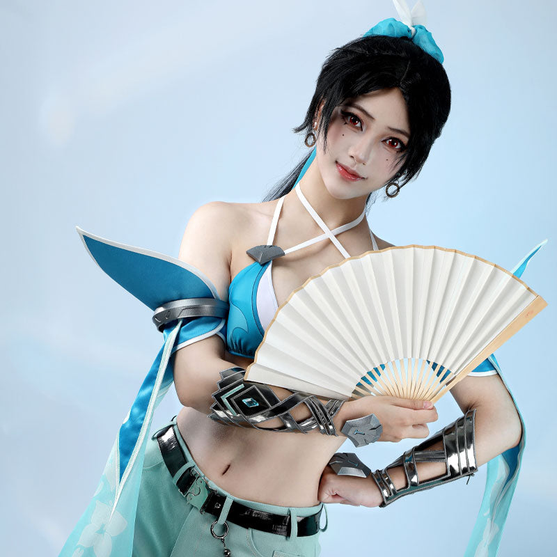 Overwatch Summer Anran Swimsuit Cosplay Costume