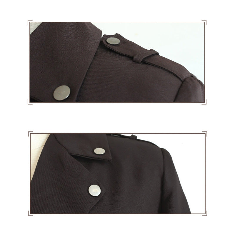 Anime Attack on Titan Levi Ackerman Coat Cosplay Costume