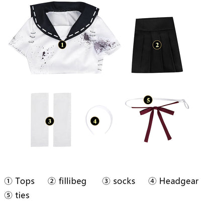 Game Identity V Tomie Kawakami Dream Witch Young School Uniform Cosplay Costumes