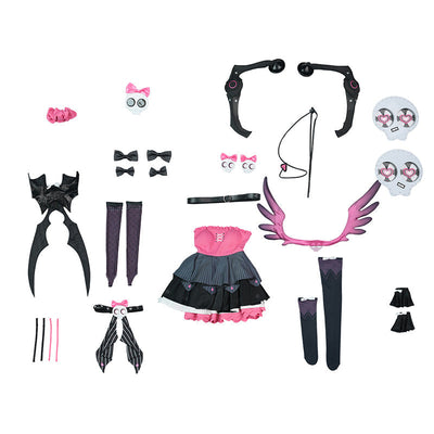 Zenless Zone Zero Aria Black Uniform Cosplay Costumes