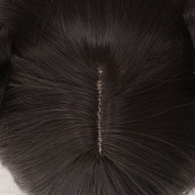 FGO Fate Grand Order Babylonia Ishtar 80cm Long Straight Double Ponytail Black Cosplay Wig