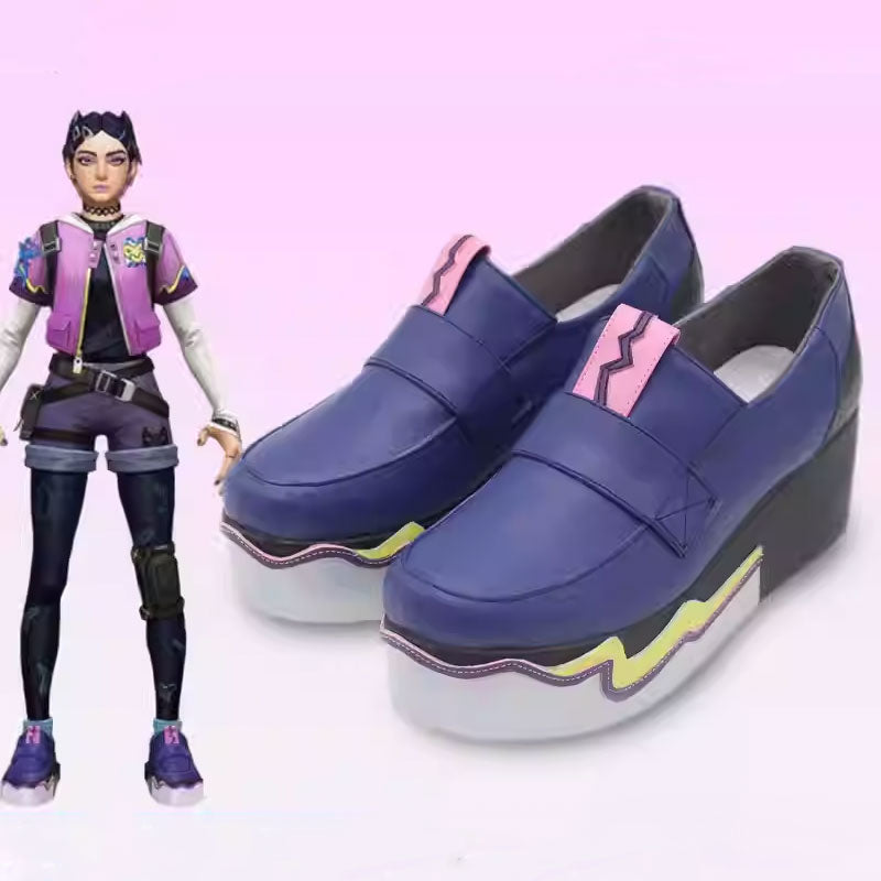 Game Overwatch Clove Cosplay Shoes