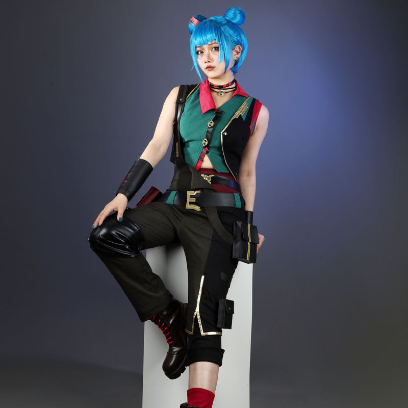 LOL Arcane Season 2 Alternate Universe Jinx Powder Cosplay Costumes