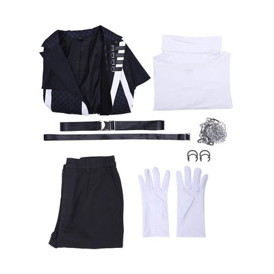 Tamon's B-Side Keito Tachibana Black Vest Uniform Cosplay Costume