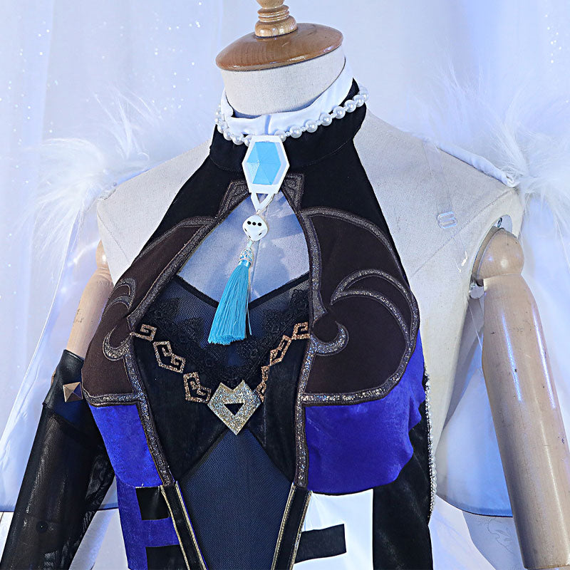 Game Genshin Impact Yelan Cosplay Costumes