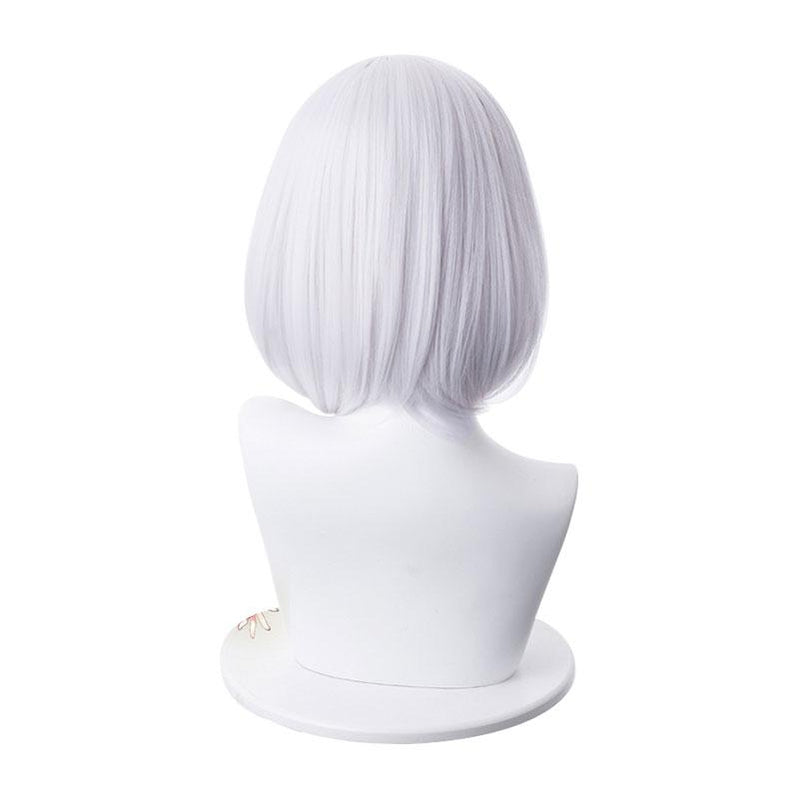 FGO Fate Grand Order Assassin Kama 35cm Short Silver Grey Halloween Cosplay Wigs
