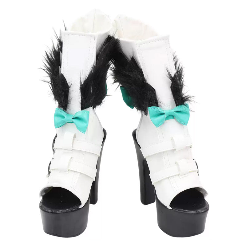 Zenless Zone Zero Virtual YouTuber Nangong Yu Cosplay Shoes