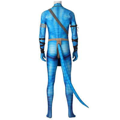 Movie Avatar 2 The Way of Water Jake Sully Cosplay Costume