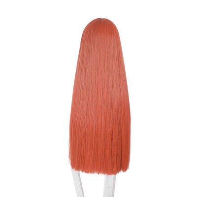 Anime Uma Musume Pretty Derby Silence Suzuka Long Orange Cosplay Wigs