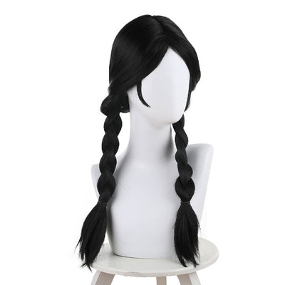 Identity V Toy Merchant Anne Lester Black Cosplay Wigs
