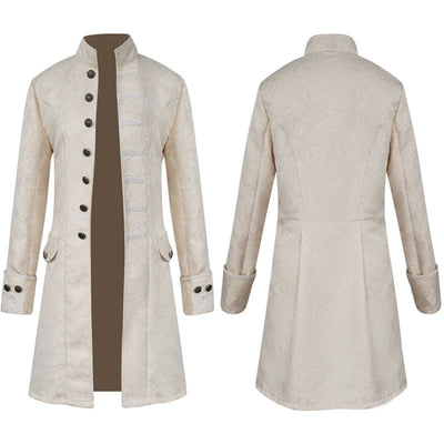 Adult Men's Medieval Suit Halloween Vintage Victorian Outfit Cosplay Costume