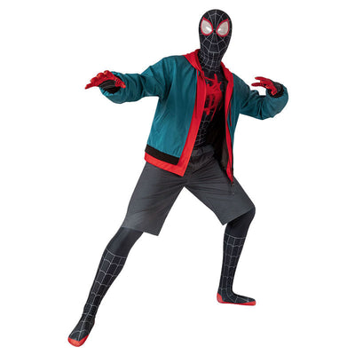 Spider-Man: Into the Spider-Verse Miles Morales Cosplay Costumes