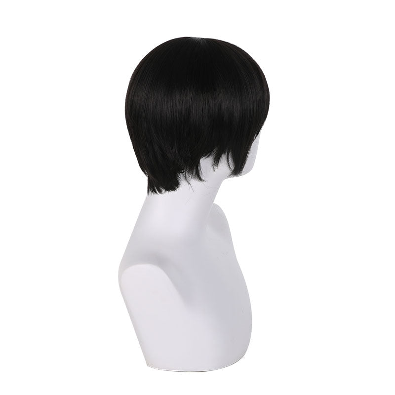 Anime Blue Period Yotasuke Takahashi Black Short Cosplay Wigs