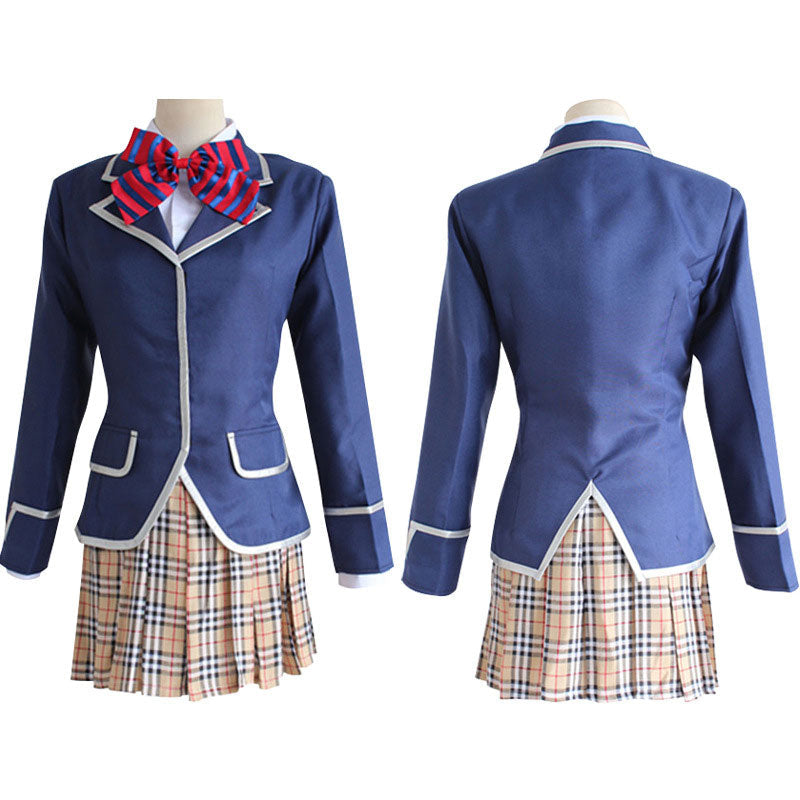 Anime Food Wars Shokugeki no Soma Erina Nakiri Uniform Cosplay Costumes