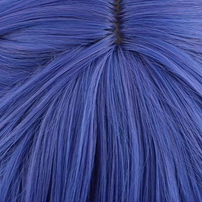 Game LOL Crystal Rose Sona Blue Cosplay Wigs