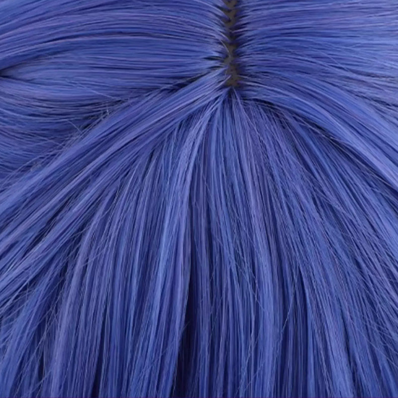 Game LOL Crystal Rose Sona Blue Cosplay Wigs
