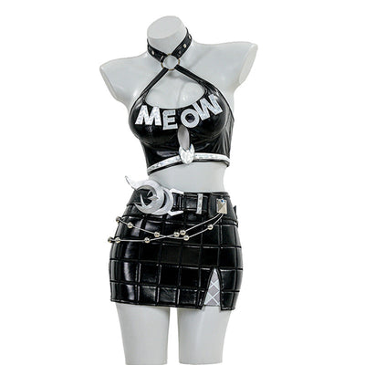 Marvel Rivals Black Cat Urban Predator Skin Cosplay Costume