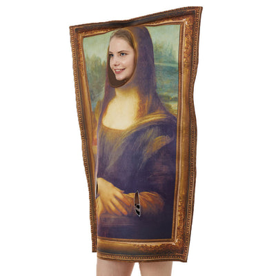 Halloween Party Mona Lisa Van Gogh Mural Cosplay Costumes