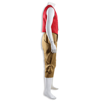 One Piece Live Action Season 2 D. Luffy Cosplay Costumes