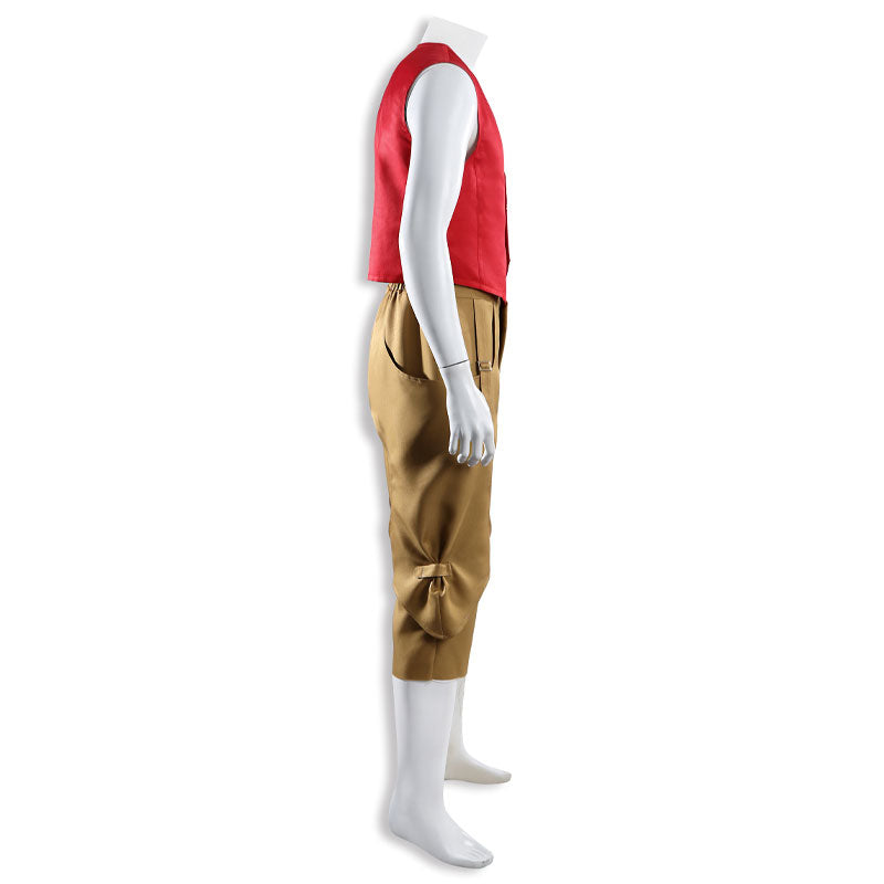 One Piece Live Action Season 2 D. Luffy Cosplay Costumes