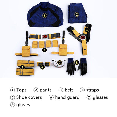 Avengers: Doomsday Cyclops Cosplay Costumes