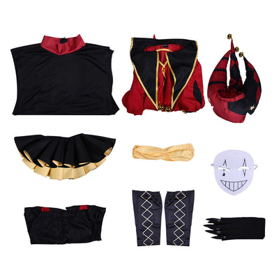 The Freak Circus Pierrot Halloween Cosplay Costumes