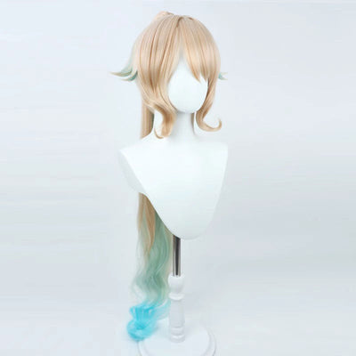 Hololive English Virtual YouTuber NIJISANJI XSOLEIL Enna Alouette Single Ponytail Cosplay Wig