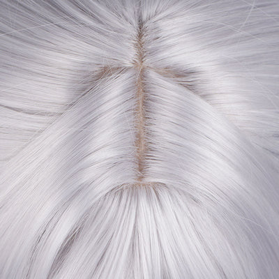 Game Genshin Impact Shenhe Long Grey Gradient Black Cosplay Wigs