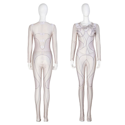 Eternals Thena Fullsuit Cosplay Costumes