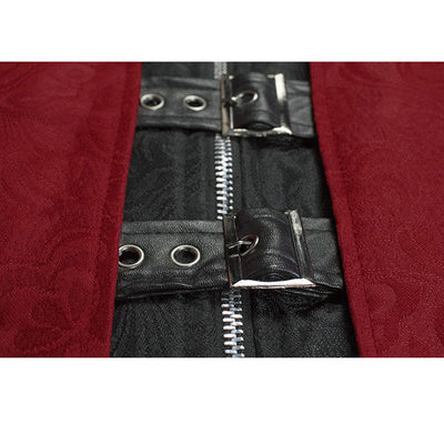 European Style Retro Patchwork Jacket Men Gothic Halloween Cosplay Costumes