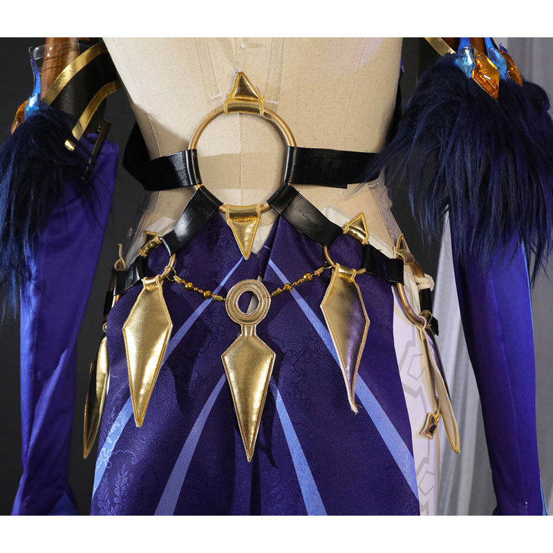Game Genshin Impact Mirror Maiden Cosplay Costumes