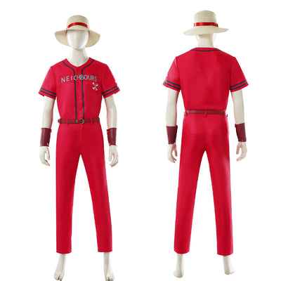 One Piece Live Action Season 2 D. Luffy Red Cosplay Costume