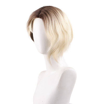 Spider-Man: Across The Spider-Verse Gwen Stacy Brown Gradient Cosplay Wigs