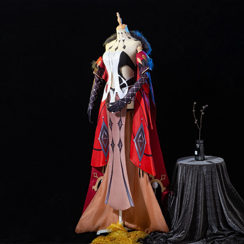 Game Genshin Impact Signora The Fair Lady Fullsuit Cosplay Costumes