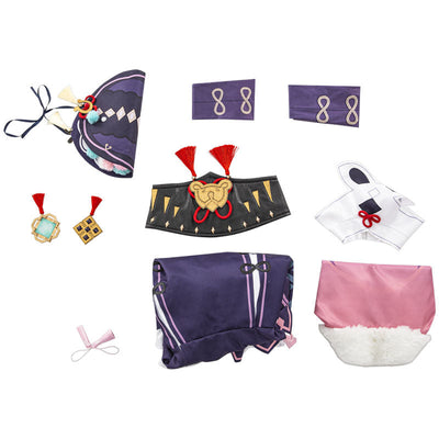 Game Genshin Impact Yun Jin Fullset Cosplay Costumes