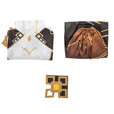 Game Genshin Impact Zhongli Archon Fullsuit Cosplay Costumes