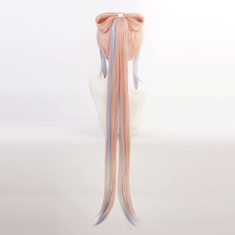Game Genshin Impact Sangonomiya Kokomi Pink Halloween Cosplay Wigs