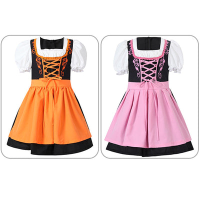 Medieval Farm Beer Festival Kids Halloween Dress Cosplay Costumes